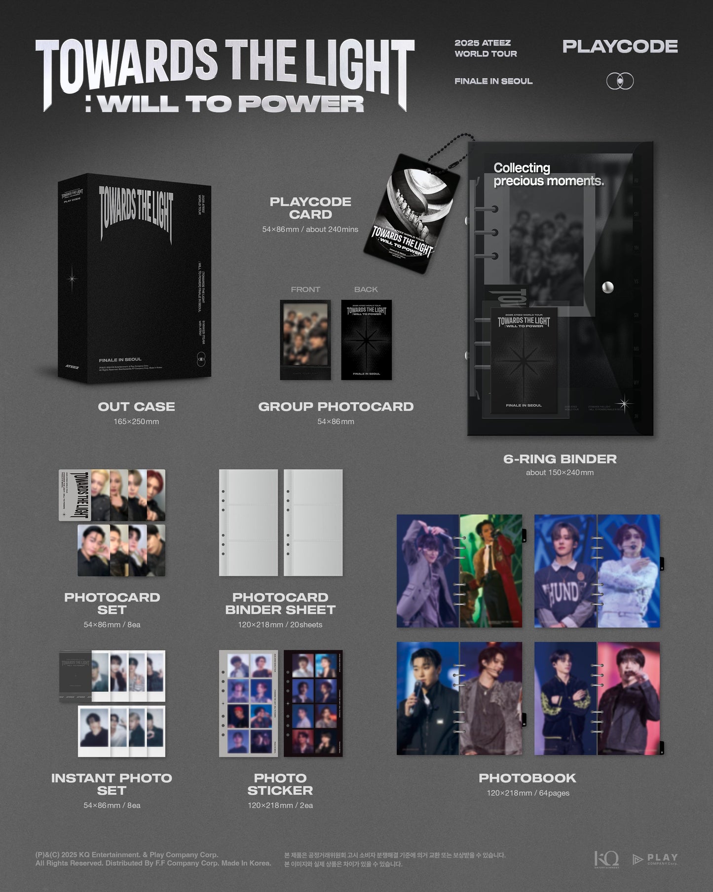 ATEEZ 2025 World Tour TOWARDS THE LIGHT : WILL TO POWER Finale in Seoul PLAYCODE Ver