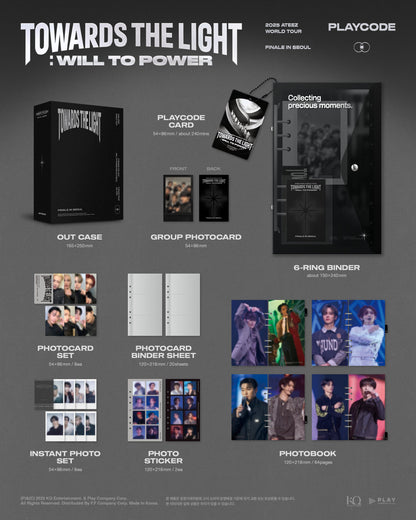 ATEEZ 2025 World Tour TOWARDS THE LIGHT : WILL TO POWER Finale in Seoul PLAYCODE Ver