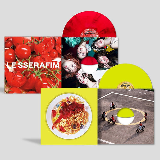 LE SSERAFIM - SPAGHETTI 1st Single Album VINYL LP Ver