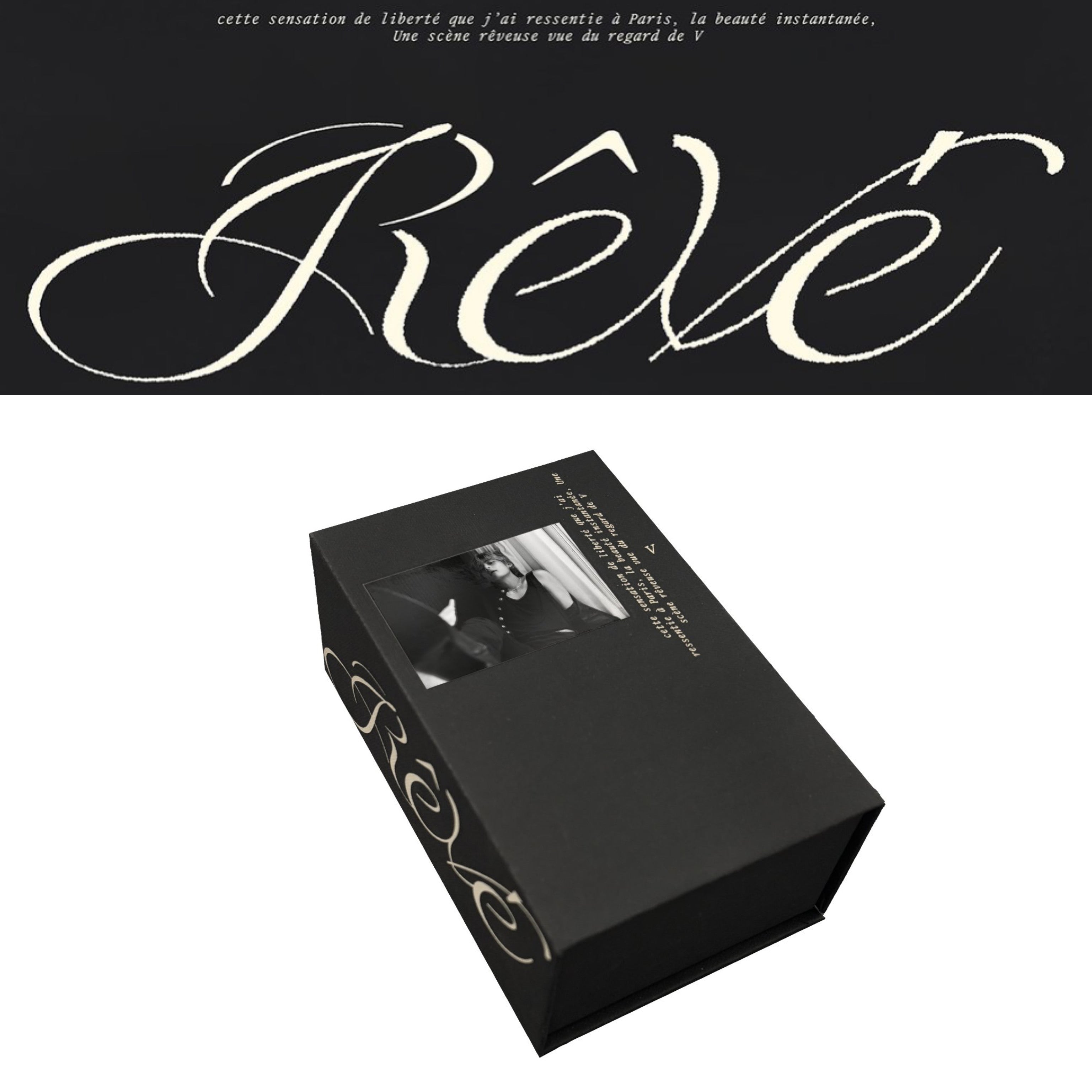 BTS V - Rêvé Official Photobook Postcard – K-STAR