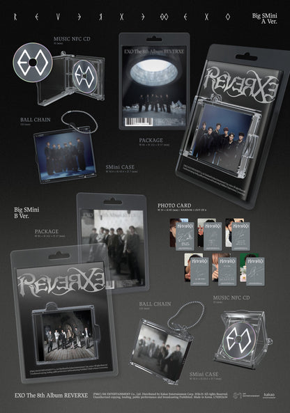EXO - REVERXE 8th Album BIG SMINI Ver