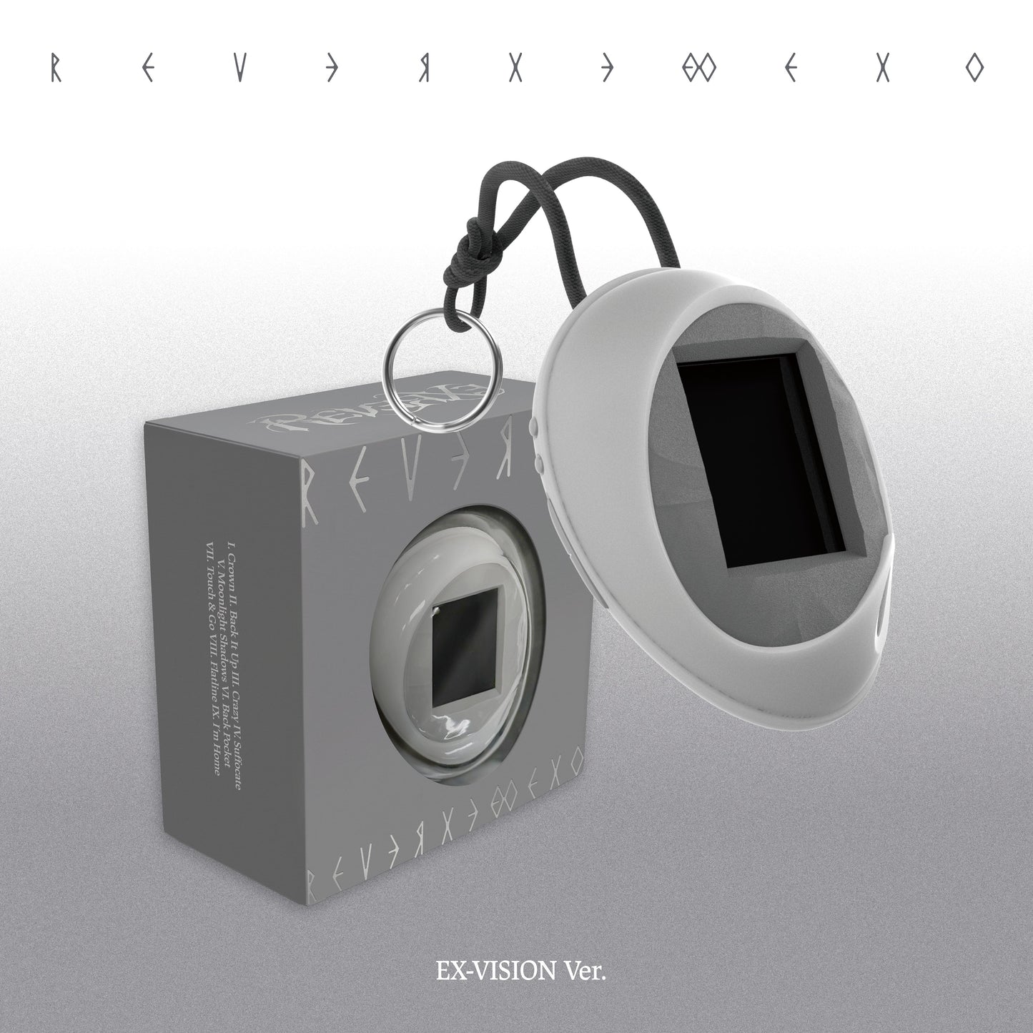 EXO - REVERXE 8th Album EX-VISION Ver / QR