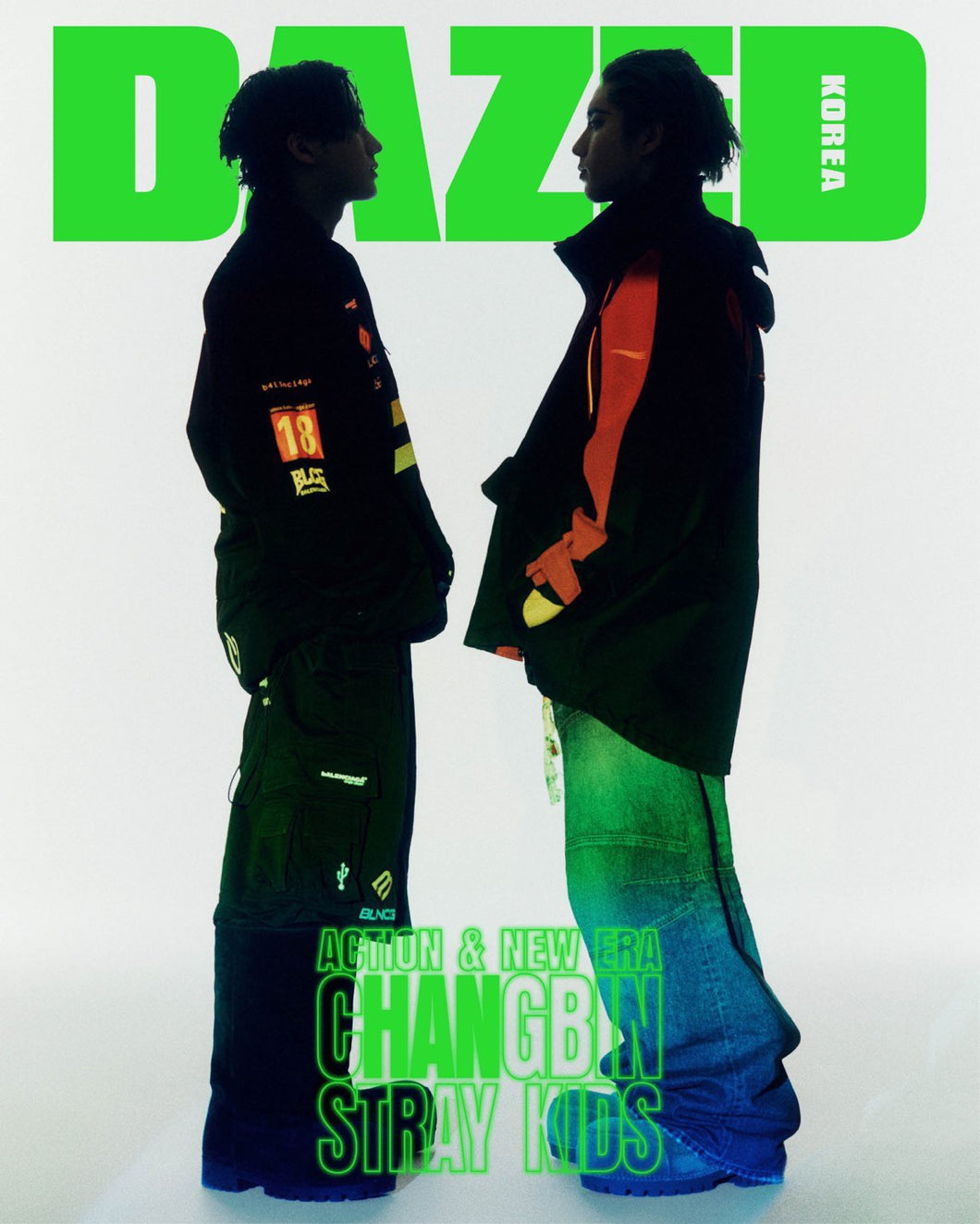 DAZED & CONFUSED Korea - STRAY KIDS HAN & CHANGBIN 2025 February Issue