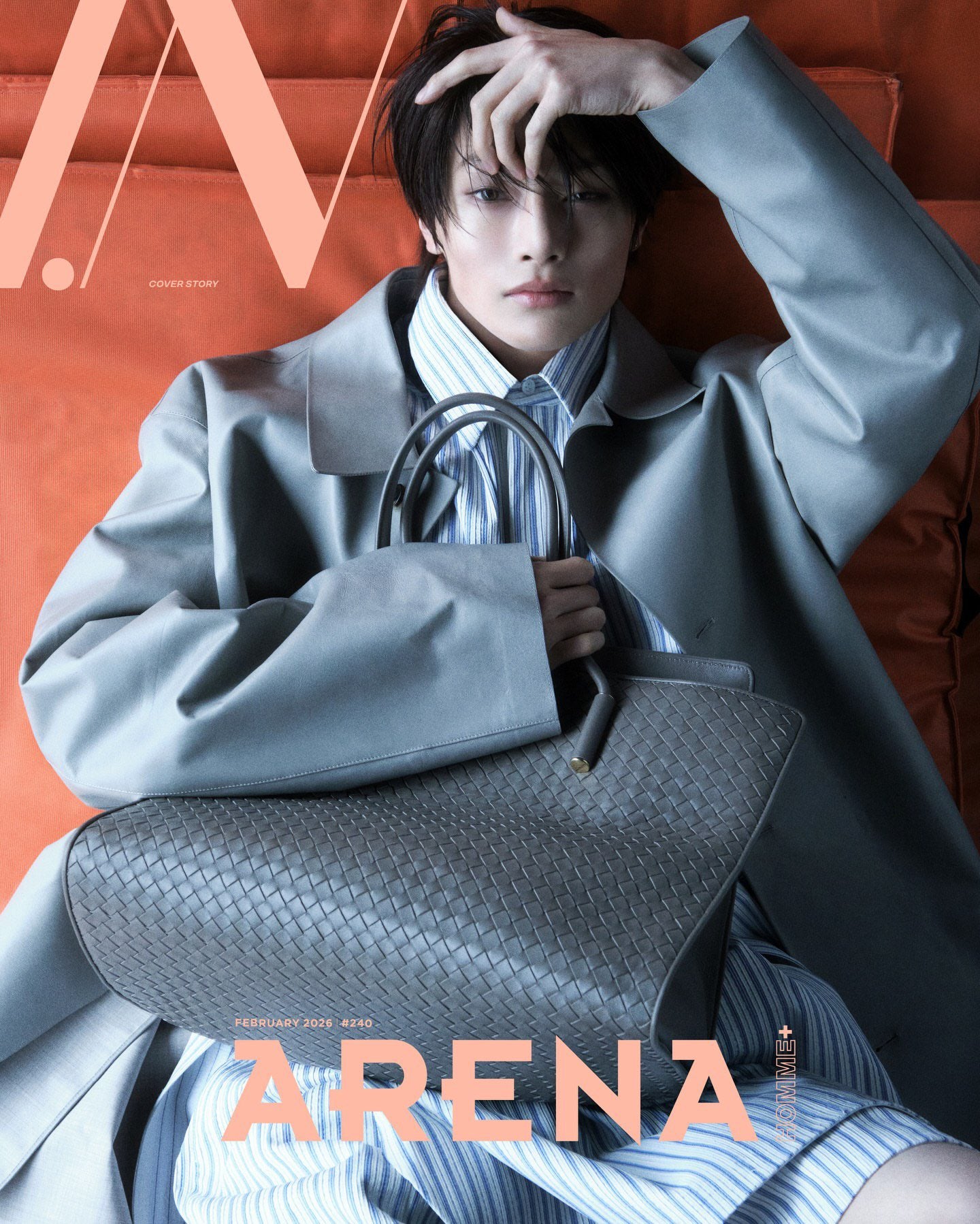 ARENA HOMME KOREA - STRAY KIDS I.N February 2026