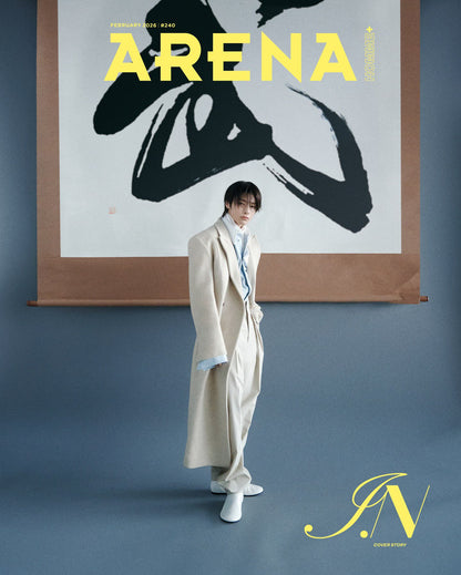 ARENA HOMME KOREA - STRAY KIDS I.N February 2026