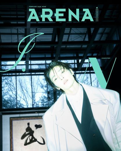 ARENA HOMME KOREA - STRAY KIDS I.N February 2026