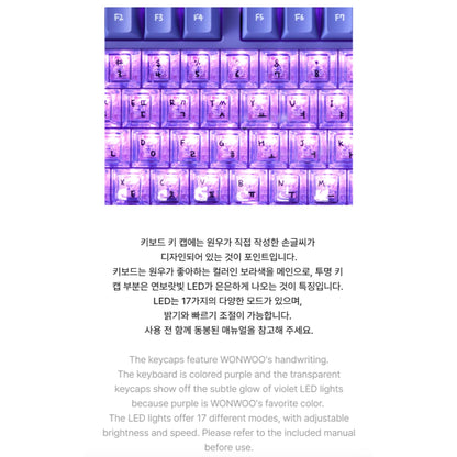 SEVENTEEN OFFICIAL ARTIST MADE COLLECTION : WONWOO