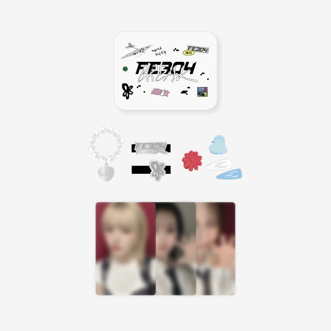 NMIXX Fe3O4 : BREAK Official Hidden Helper Keyring Accessory Set