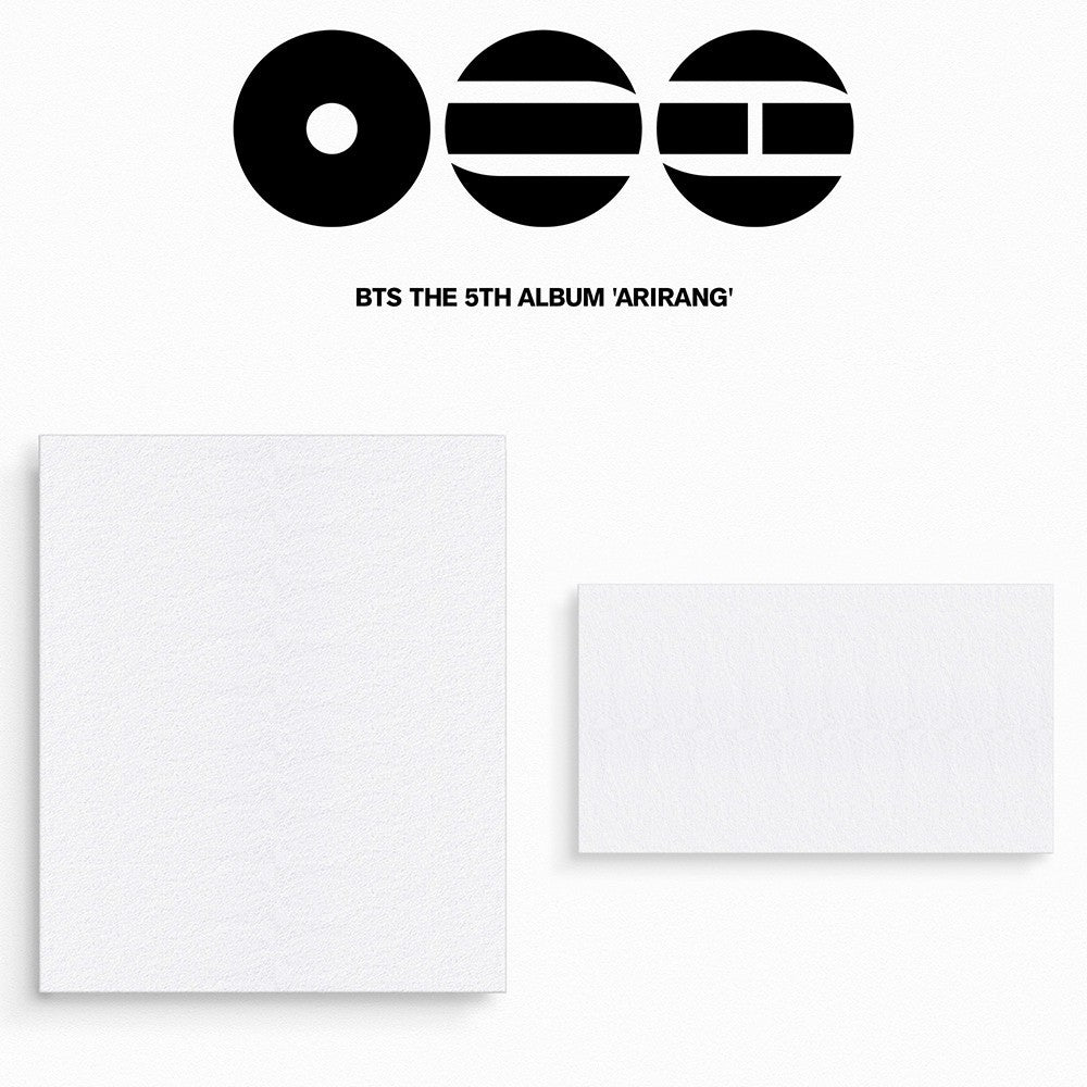 BTS - ARIRANG 5th Album ROOTED IN KOREA / ROOTED IN MUSIC Ver. – K