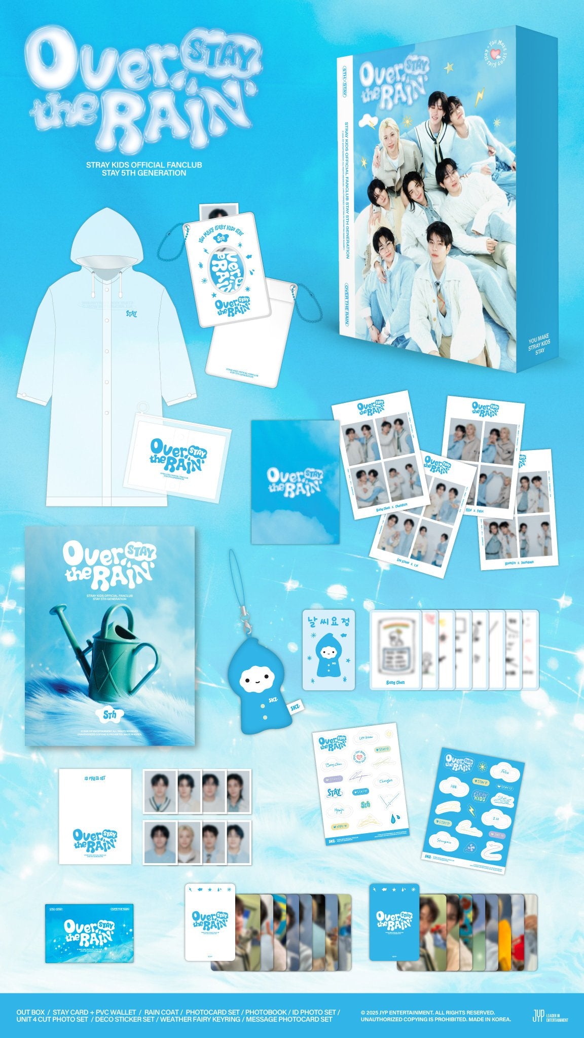 PREORDER MAY 2025] STRAY KIDS Official 5TH STAY Membership Kit