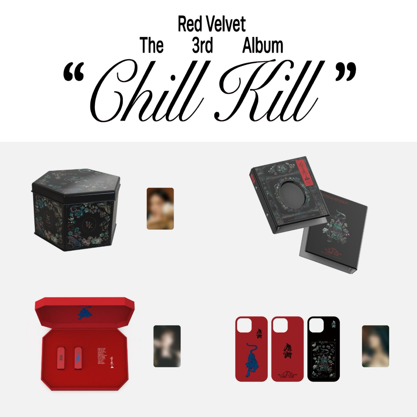 Red Velvet Chill Kill Official MD White Ver
