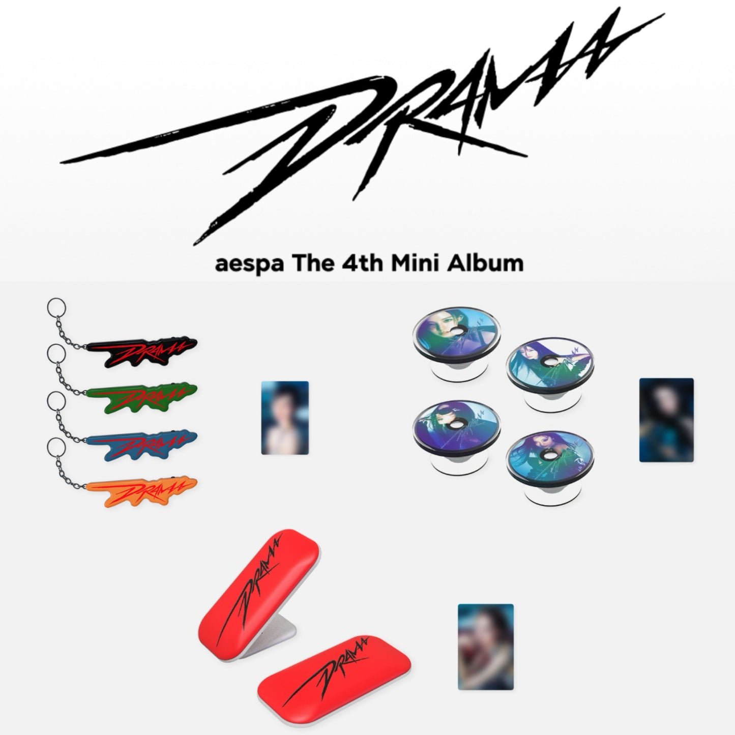 aespa DRAMA White Official MD