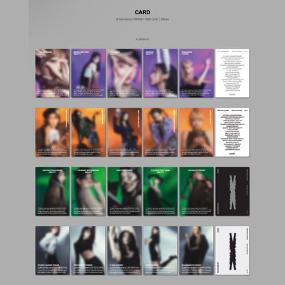 LE SSERAFIM - EASY 3rd Mini Album Weverse Albums Ver