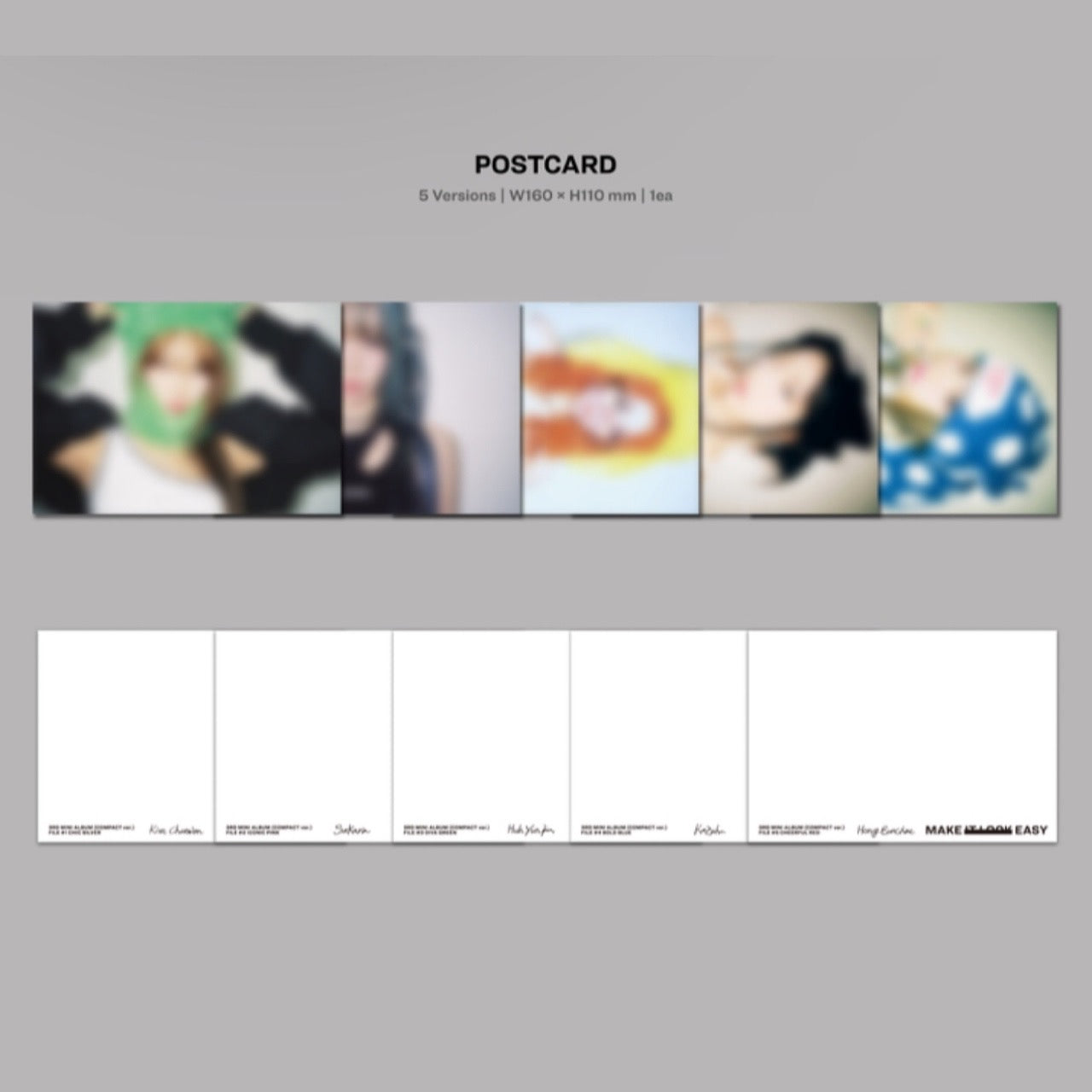 LE SSERAFIM - EASY 3rd Mini Album Compact Ver