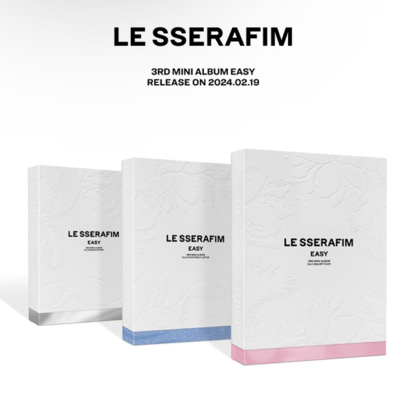 LE SSERAFIM easy ウンチェ スタンプブック LE SSERAFIM - EASY 3rd Mini Album – K-STAR