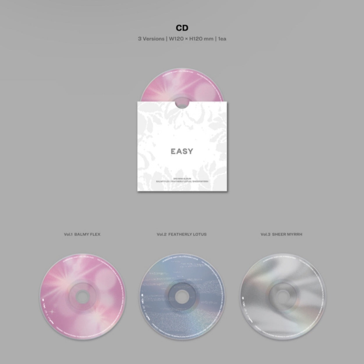 LE SSERAFIM - EASY 3rd Mini Album