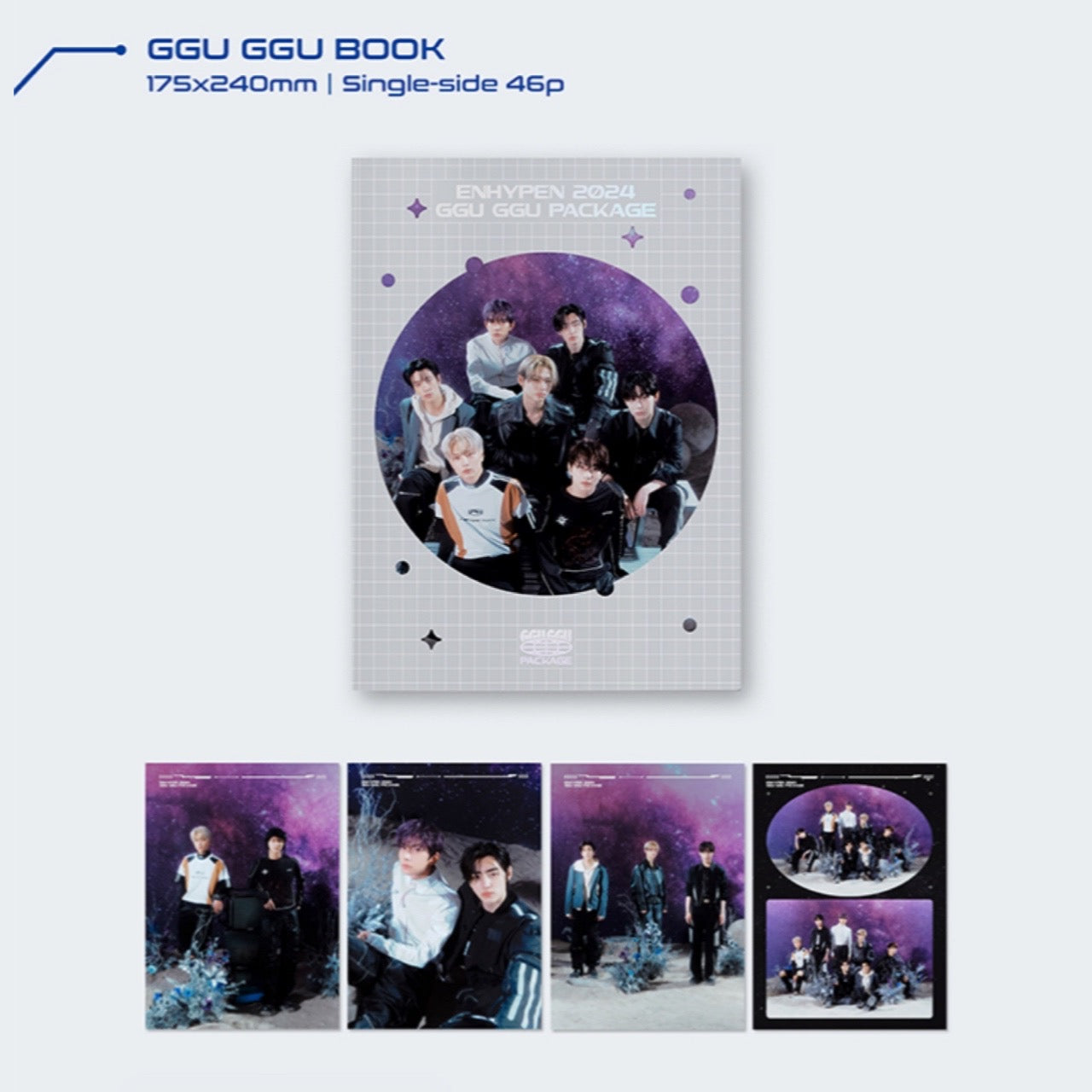 ENHYPEN 2024 OFFICIAL GGU GGU PACKAGE