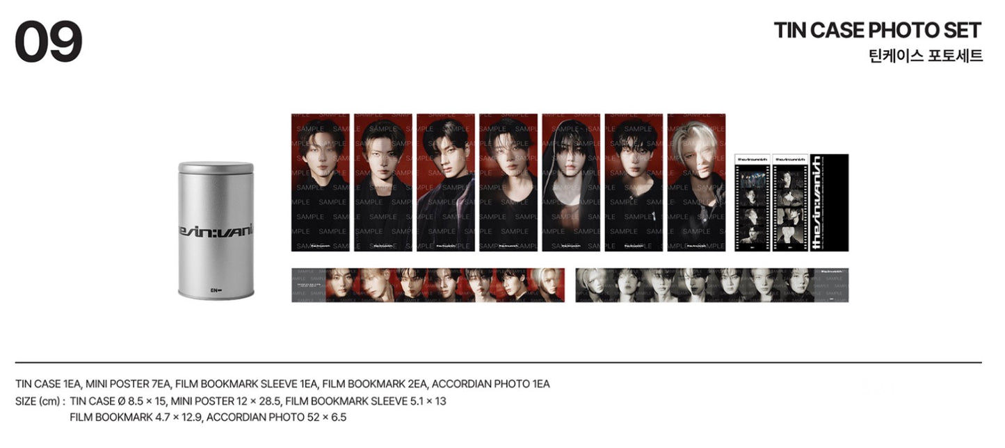 ENHYPEN THE SIN : VANISH Pop Up Store Official MD