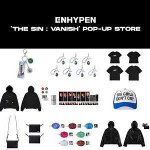 ENHYPEN THE SIN : VANISH Pop Up Store Official MD – K-STAR