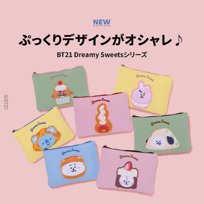 BT21 JAPAN Official Dreamy Sweets Pouch