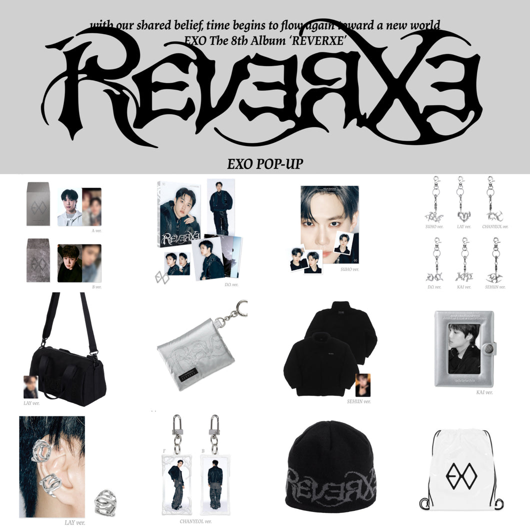 EXO K-STAR – MD Official Store Up Pop WORLD THE REVERXE - EXO セット D.O ギョンス Reverxe タレントカード