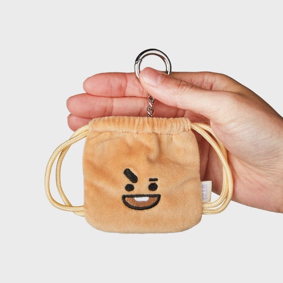 BT21 Official Big & Tiny String Backpack Keyring