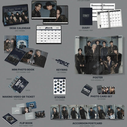 STRAY KIDS Japan Official Season’s Greetings 2026 “FORCE” + POB (PRE ORDER JANUARY 2026)