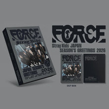 STRAY KIDS Japan Official Season’s Greetings 2026 “FORCE” + POB (PRE ORDER JANUARY 2026)