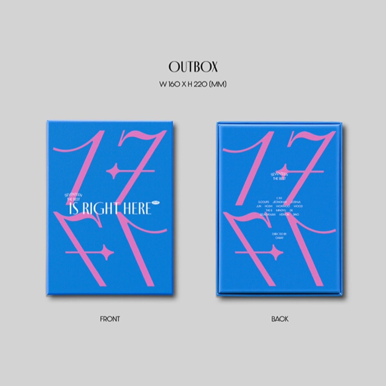 SEVENTEEN - 17 is Right Here Best Album Dear Version (You Can Choose Member)