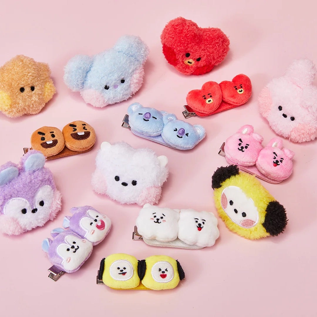 BT21 Official Big & Tiny Hair Clip