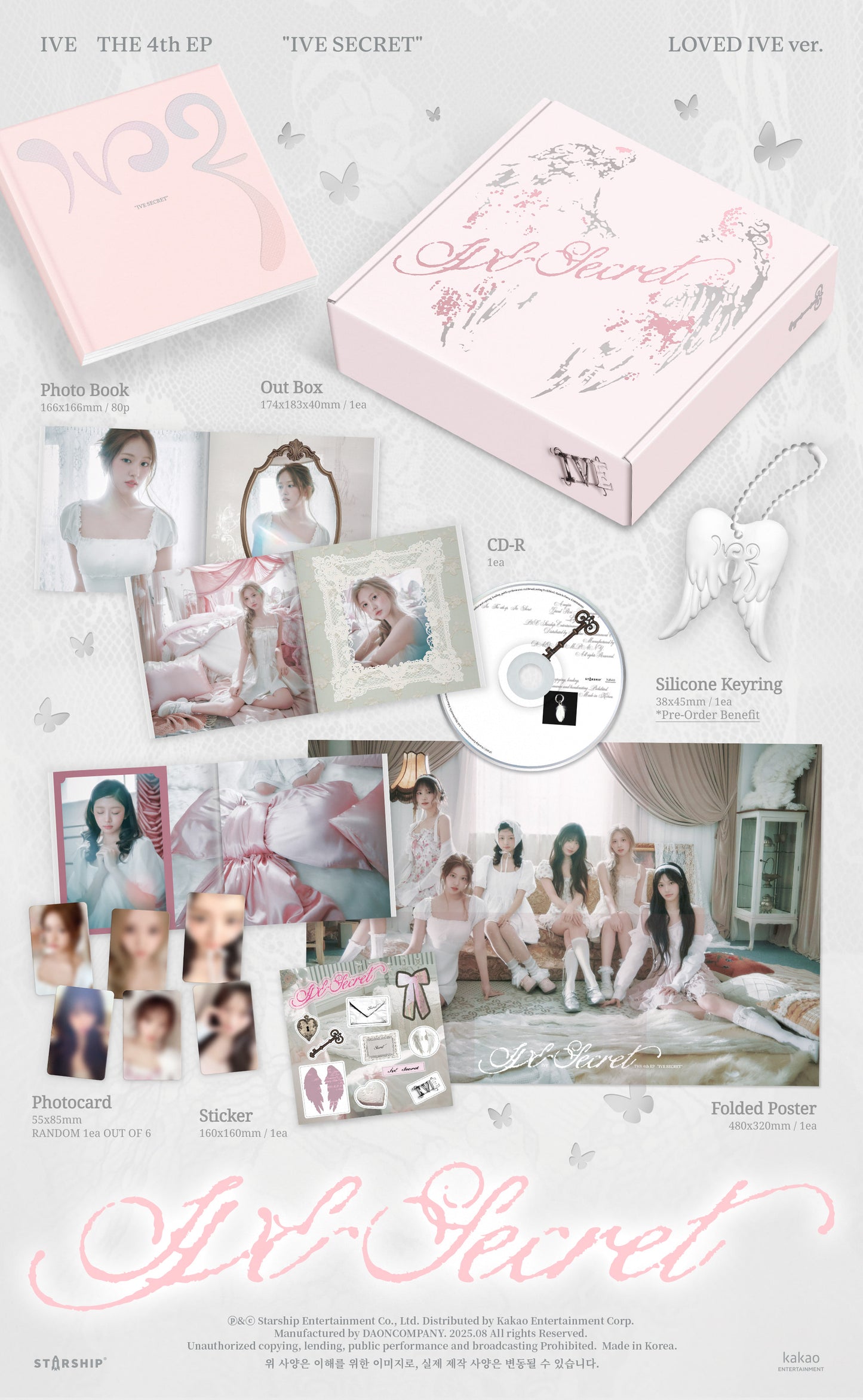 IVE - IVE SECRET 4th EP Album
