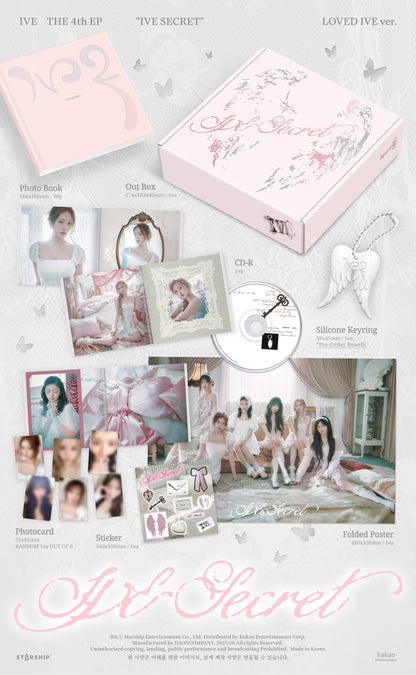 IVE - IVE SECRET 4th EP Album