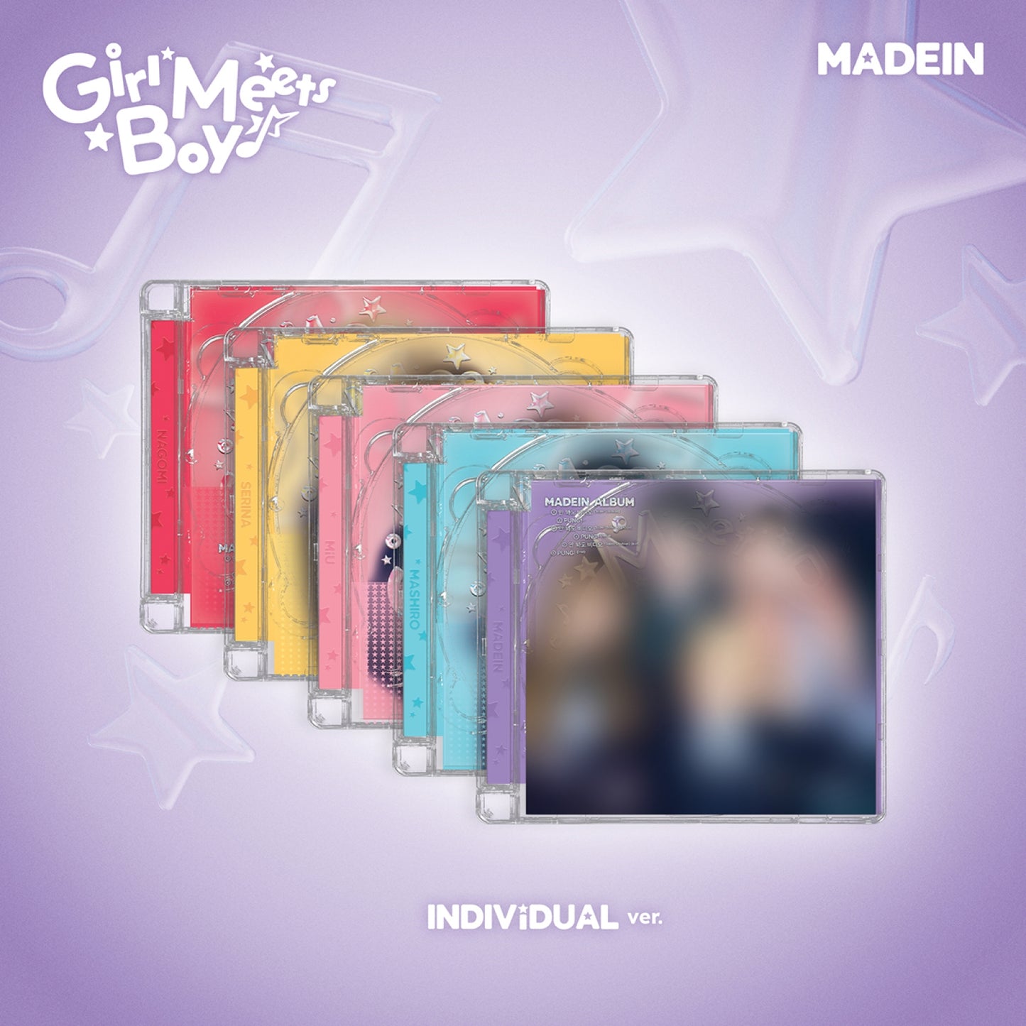 MADEIN - GIRL MEETS BOY Jewel Case Ver