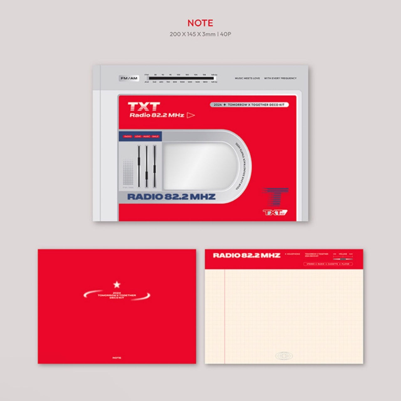 TOMORROW X TOGETHER TXT 2024 Official Deco Kit + POB