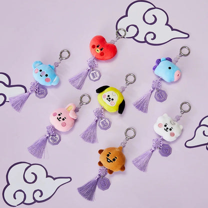 BT21 Baby K-Edition Plush Keyring
