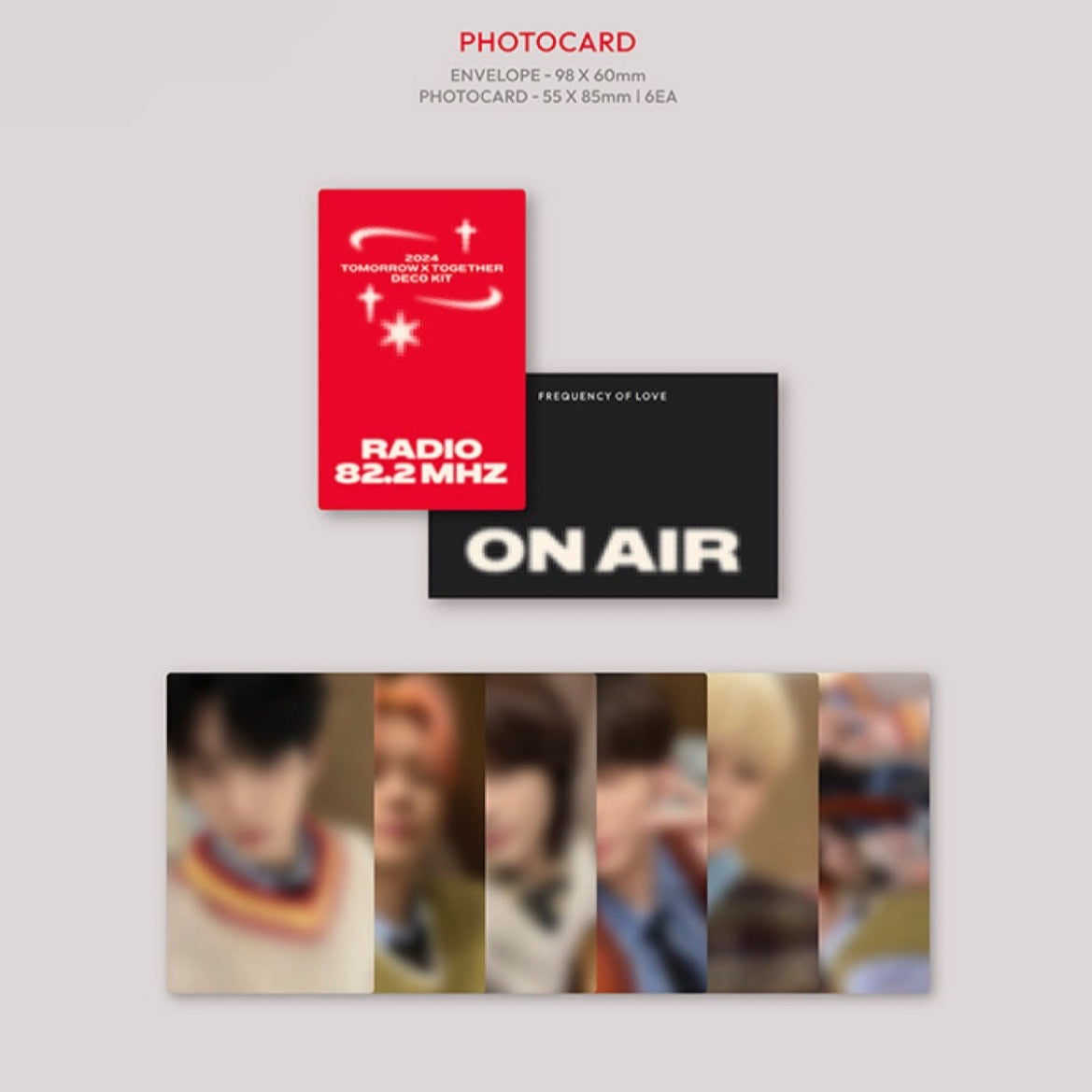 TOMORROW X TOGETHER TXT 2024 Official Deco Kit + POB