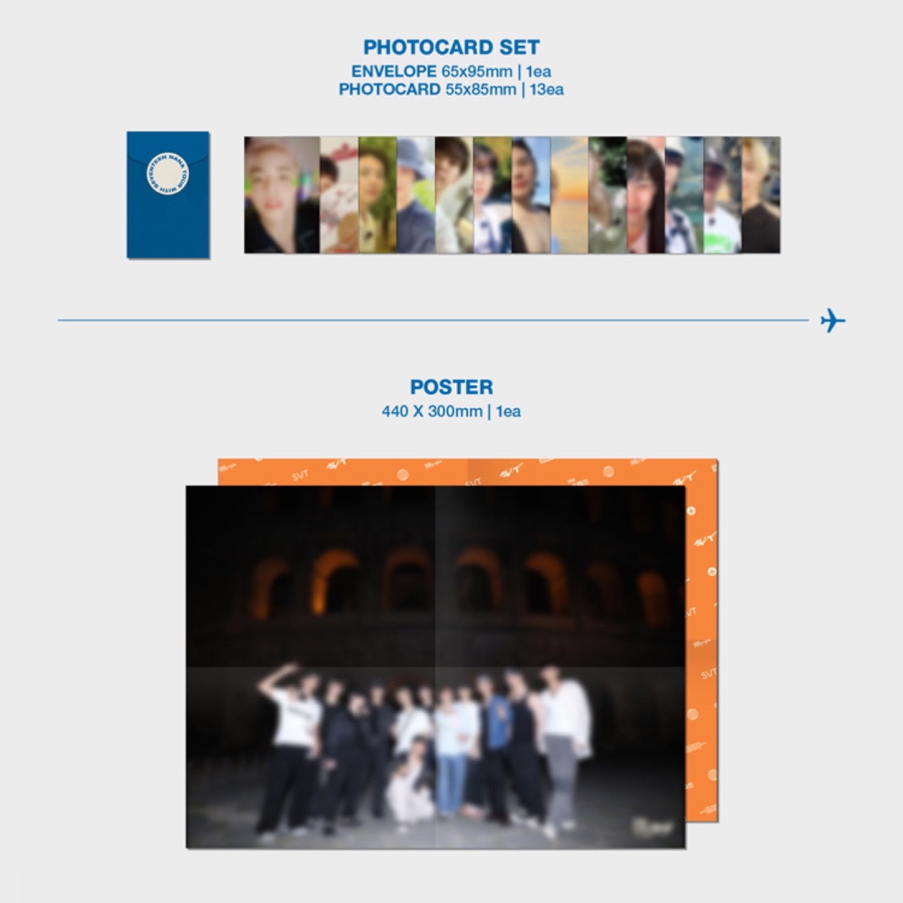 SEVENTEEN SVT NANA TOUR 2024 Official Moment Package