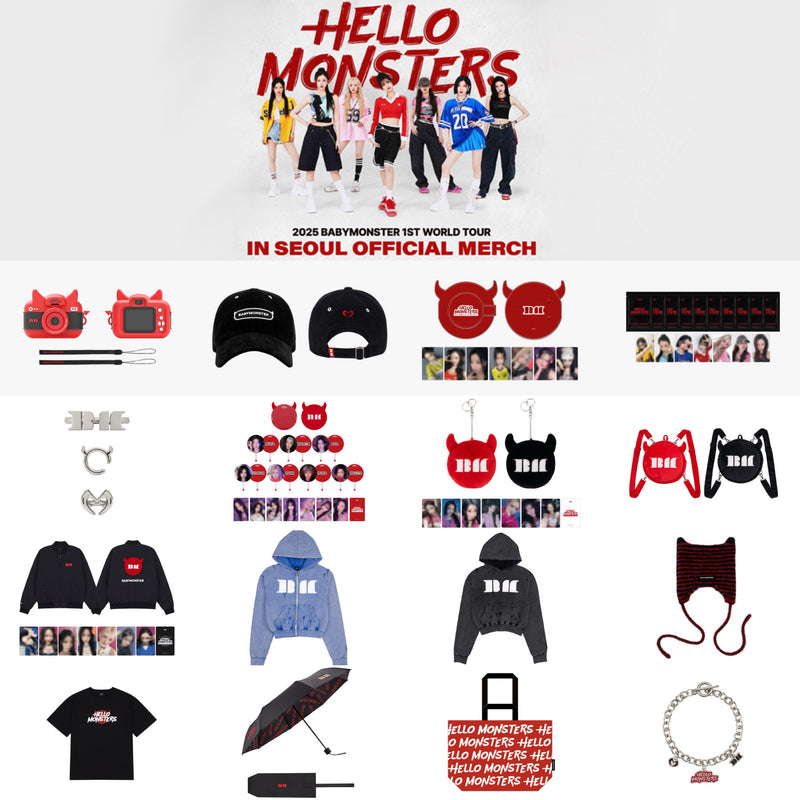 BABYMONSTER ジャケット ソウルコン HELLO MONSTERS BABYMONSTER ジャケット ソウルコン HELLO MONSTERS BABYMONSTER