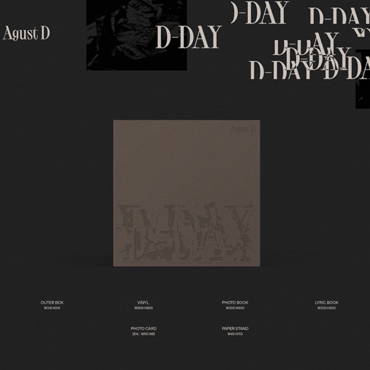BTS SUGA AGUST D D-DAY Vinyl LP Limited Edition – K-STAR
