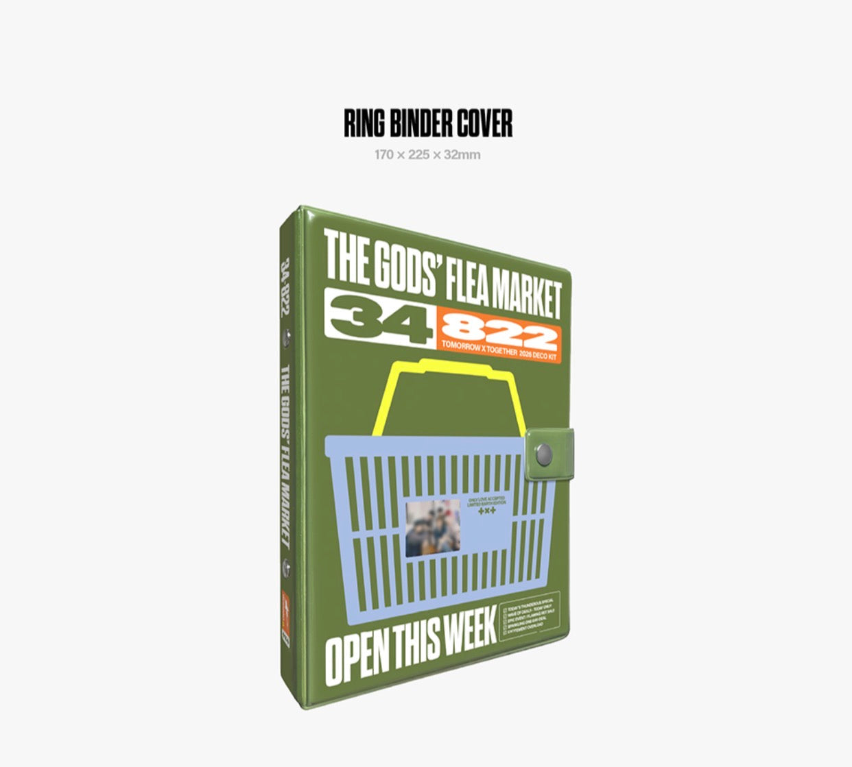 TOMORROW X TOGETHER TXT 2026 THE GOD'S FLEA MARKET Official Deco