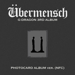 G-DRAGON - ÜBERMENSCH 3rd Album Photocard Album Ver.