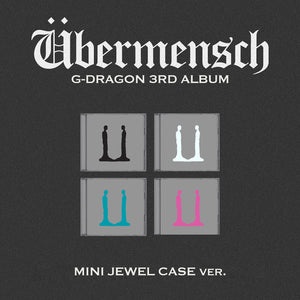 G-DRAGON - ÜBERMENSCH 3rd Album Mini Jewel Case Ver.