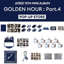 ATEEZ GOLDEN HOUR : Part.4 POP-UP Store Official MD