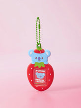 BT21 Official Strawberry Party Mini Photo Holder Keyring
