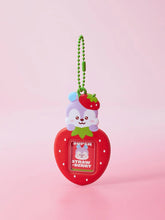BT21 Official Strawberry Party Mini Photo Holder Keyring