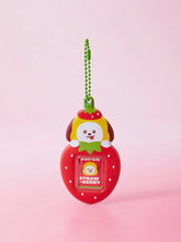 BT21 Official Strawberry Party Mini Photo Holder Keyring