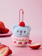 BT21 Official Strawberry Party Plush Keyring