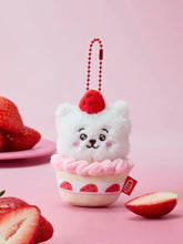 BT21 Official Strawberry Party Plush Keyring