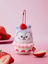 BT21 Official Strawberry Party Plush Keyring