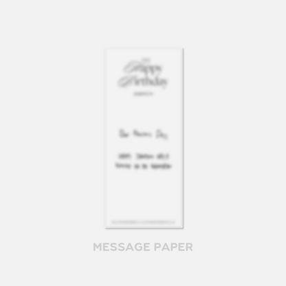 NCT JAEHYUN Official Artist Birthday Cake Holder and Necklace